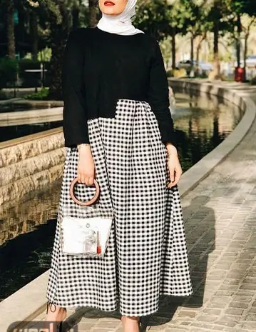 عکس دختر پاییزی با حجاب