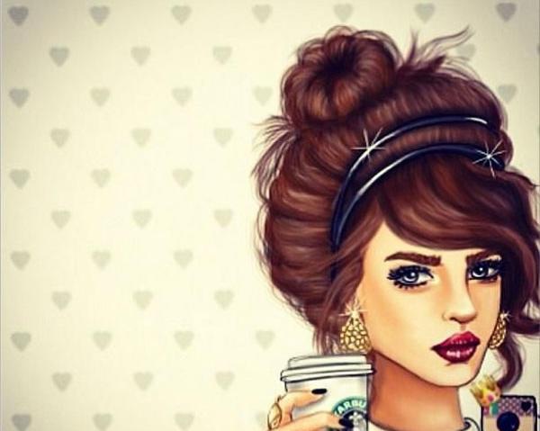 عکس پروفایل دخترونه کارتونی عاشقانه