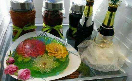 عکس ژله عروسی