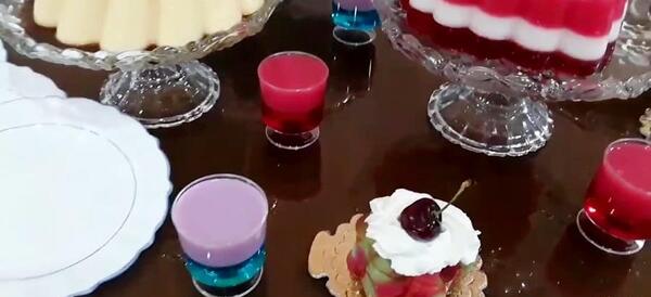 عکس ژله عروسی