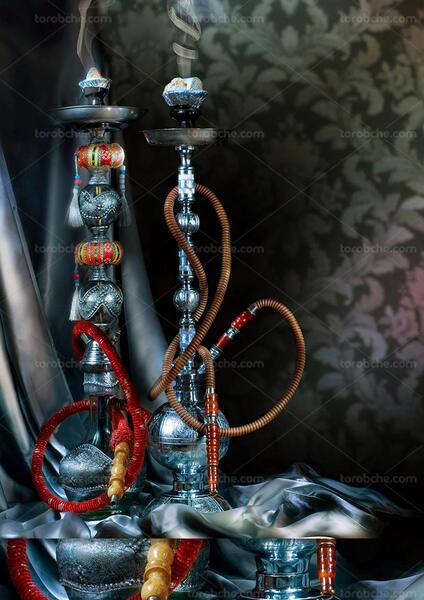 عکس قلیان تریاک