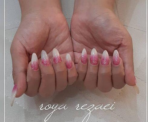 عکس کاشت ناخن روسی