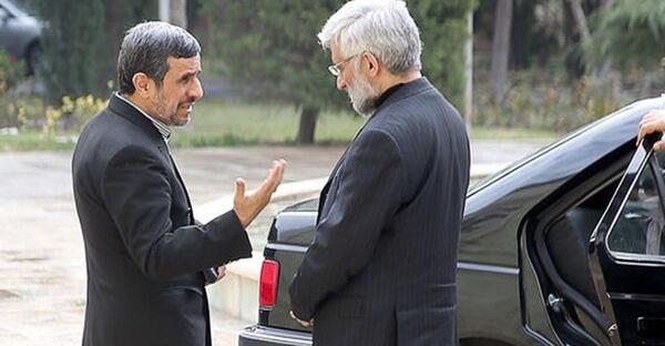 عکس های خنده دار روحانی و احمدی نژاد