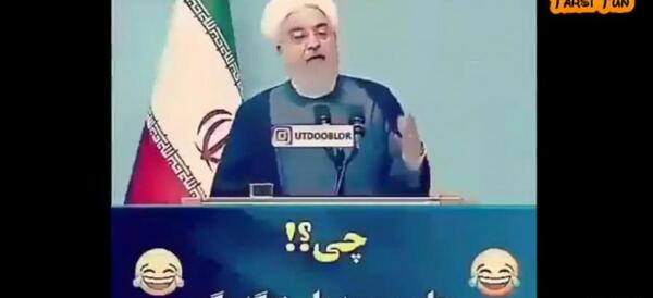 عکس های خنده دار روحانی و احمدی نژاد