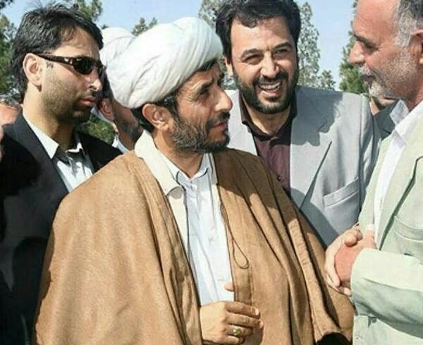 عکس های خنده دار روحانی و احمدی نژاد