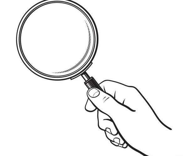 عکس ذره بین دختر