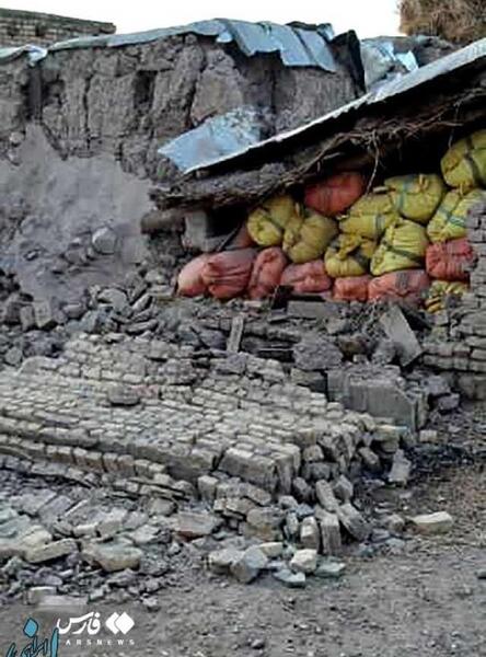 عکس زلزله در خوی