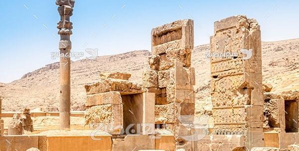 عکس های گرافیکی تخت جمشید