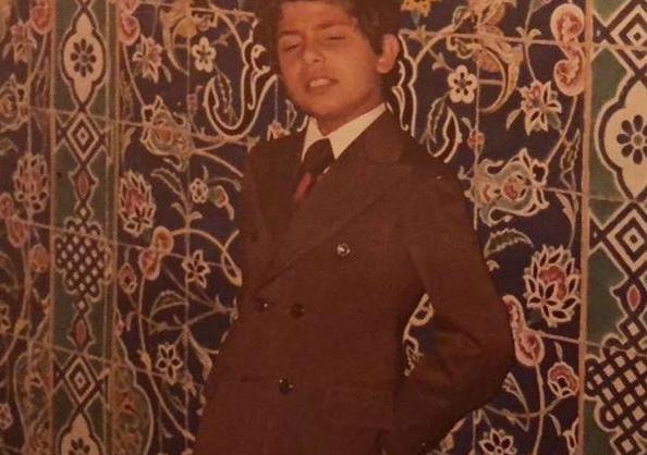 عکس بچگی صدام حسین
