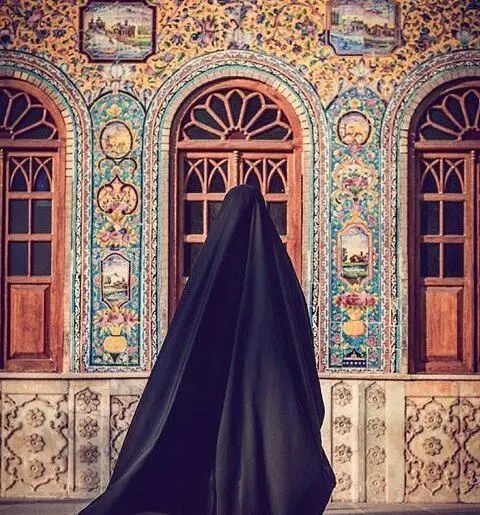 عکس چادر دامن دار
