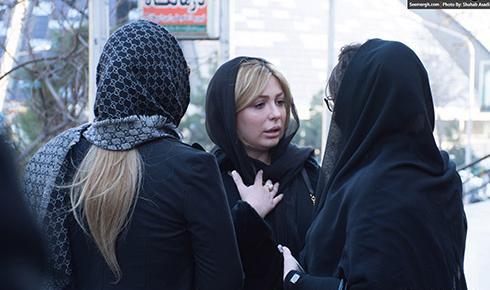 عکس پدر نیوشا ضیغمی