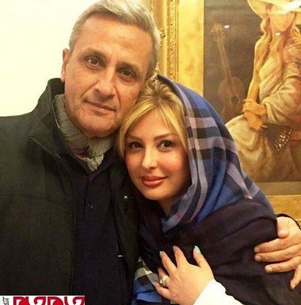 عکس پدر نیوشا ضیغمی
