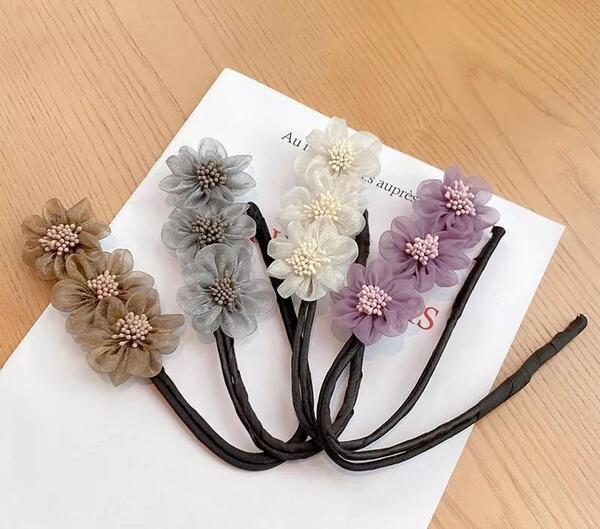 عکس شکوفه پارچه ای