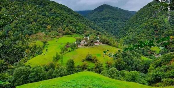 عکس منظره گردنه حیران