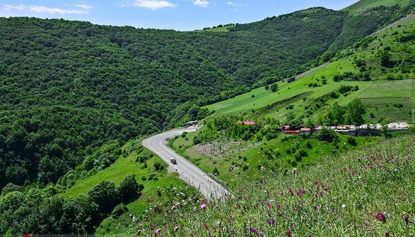 عکس منظره گردنه حیران