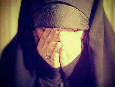 عکس دختر چادری زمستان