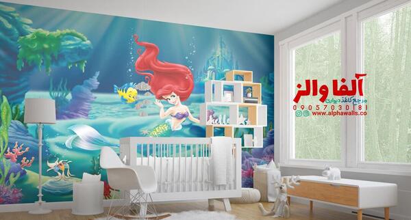 عکس کاغذ دیواری دختر کفشدوزکی