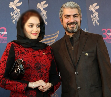 عکس بهنوش طباطبایی با مهدی پاکدل