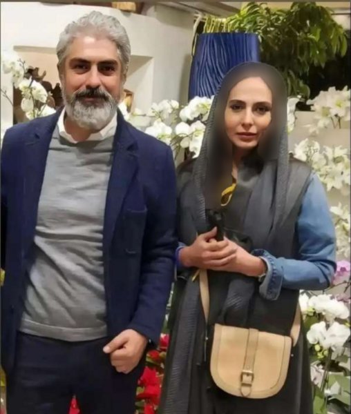 عکس بهنوش طباطبایی با مهدی پاکدل