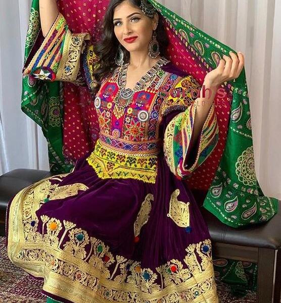 عکسهای لباس عروس افغانی