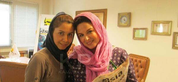 عکسهای شهره لرستانی با همسرش