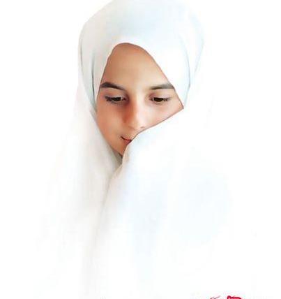 عکس نوشته من حجاب را دوست دارم