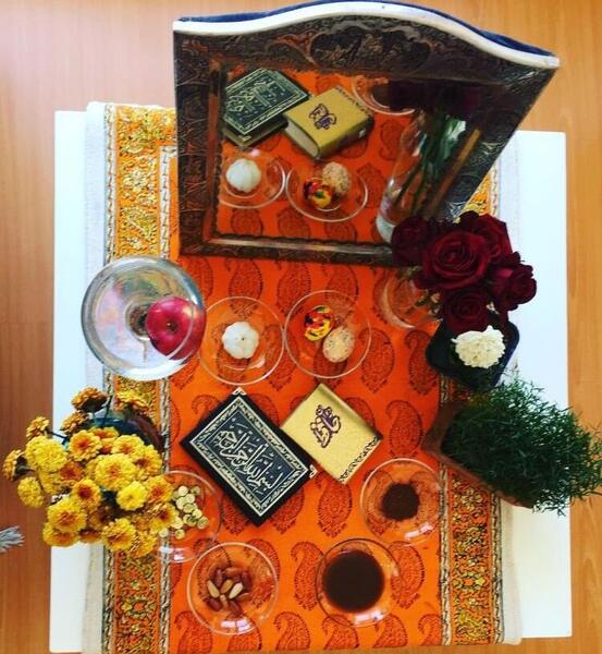 عکس هفت سین آزاده نامداری
