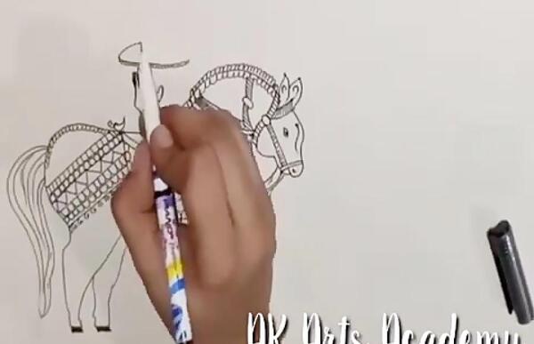 عکس نقاشی امام حسین آسان