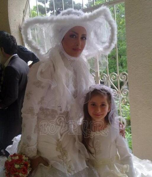 عکس عروسی سحر قریشی
