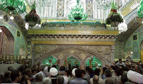 جدیدترین عکس از ضریح امام رضا