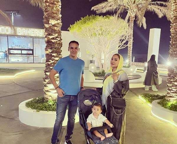 عکس همسر آرش برهانی