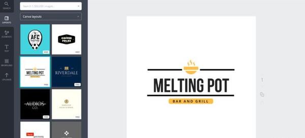 عکس لوگو ساز حرفه ای انلاین