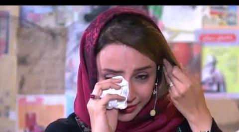 عکس گریه شبنم قلی خانی
