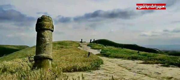 عکس قبرستان خالد نبی در گلستان