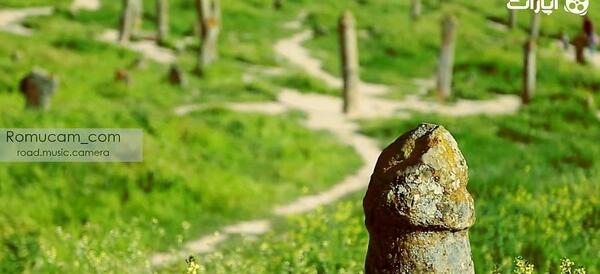 عکس قبرستان خالد نبی در گلستان