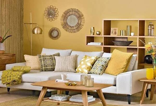 عکس رنگ خردلی