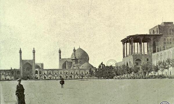 عکس هوایی قدیمی اصفهان