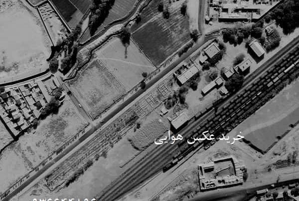 عکس هوایی قدیمی اصفهان