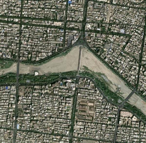 عکس هوایی قدیمی اصفهان
