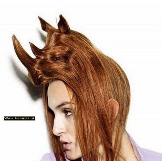 عکس مدل موهای عجیب و غریب