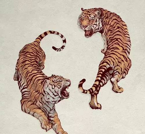 عکس ببر فانتزی کارتونی