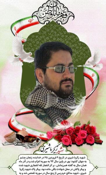 عکس زکریا شیری