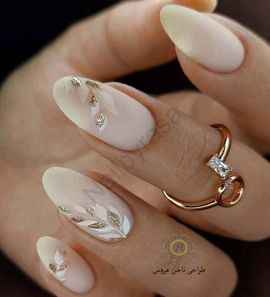عکس طرح ناخن عروس