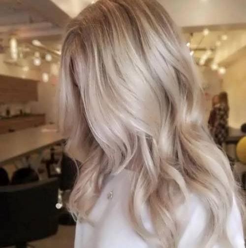 عکس رنگ مو کاهی