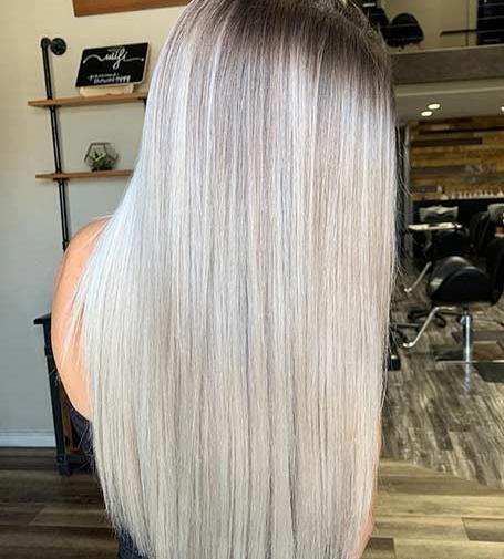 عکس رنگ مو کاهی