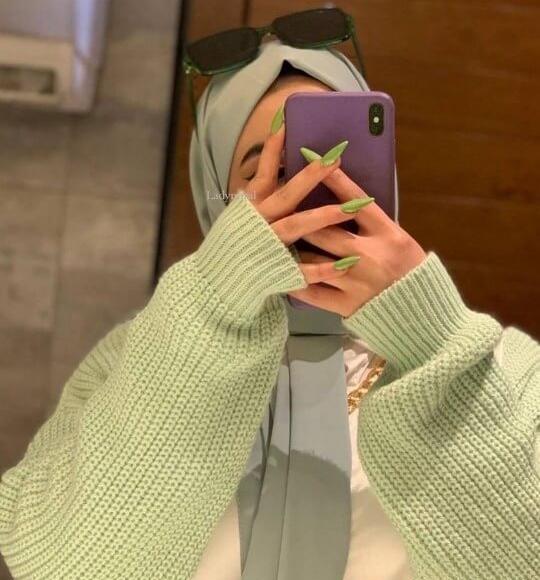 عکس دختر با حجاب و خوشگل