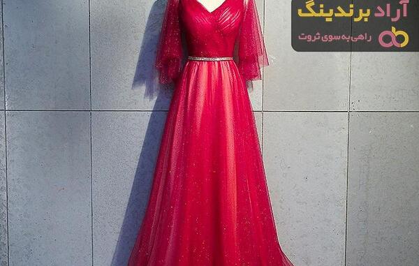 عکس لباس مجلسی زنانه حریر جدید