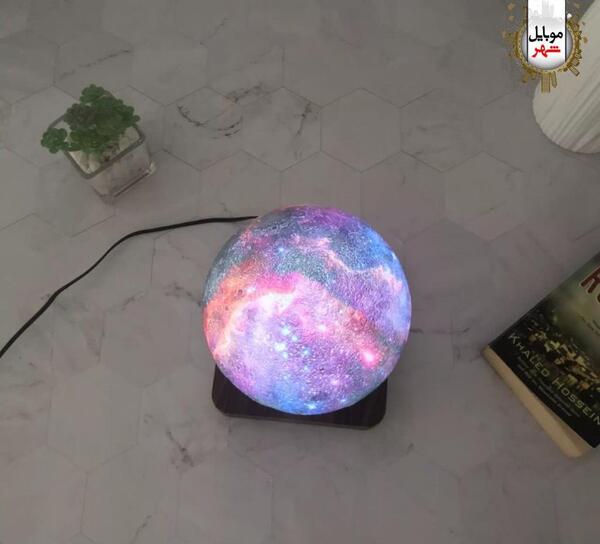 عکس چراغ خواب صورتی