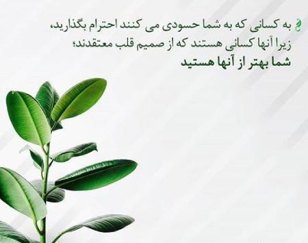 عکس نوشته در مورد حسود