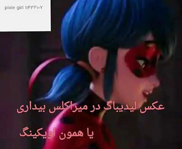 عکس لیدی باگ در میراکلس بیداری